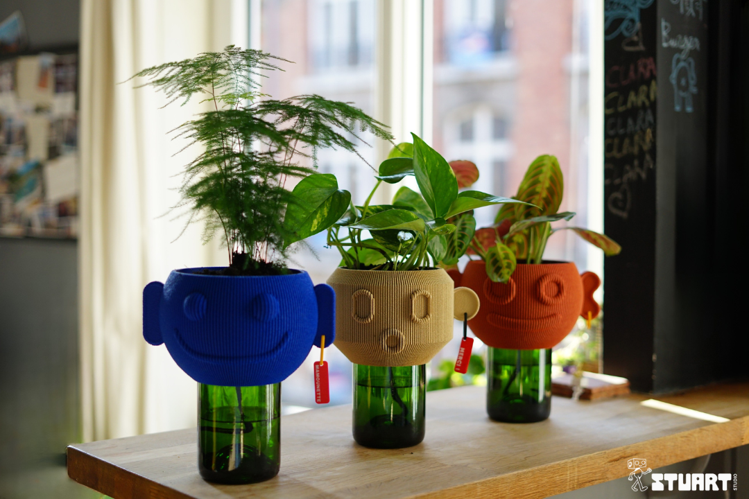Pot de fleur autonome - Collection Capsule