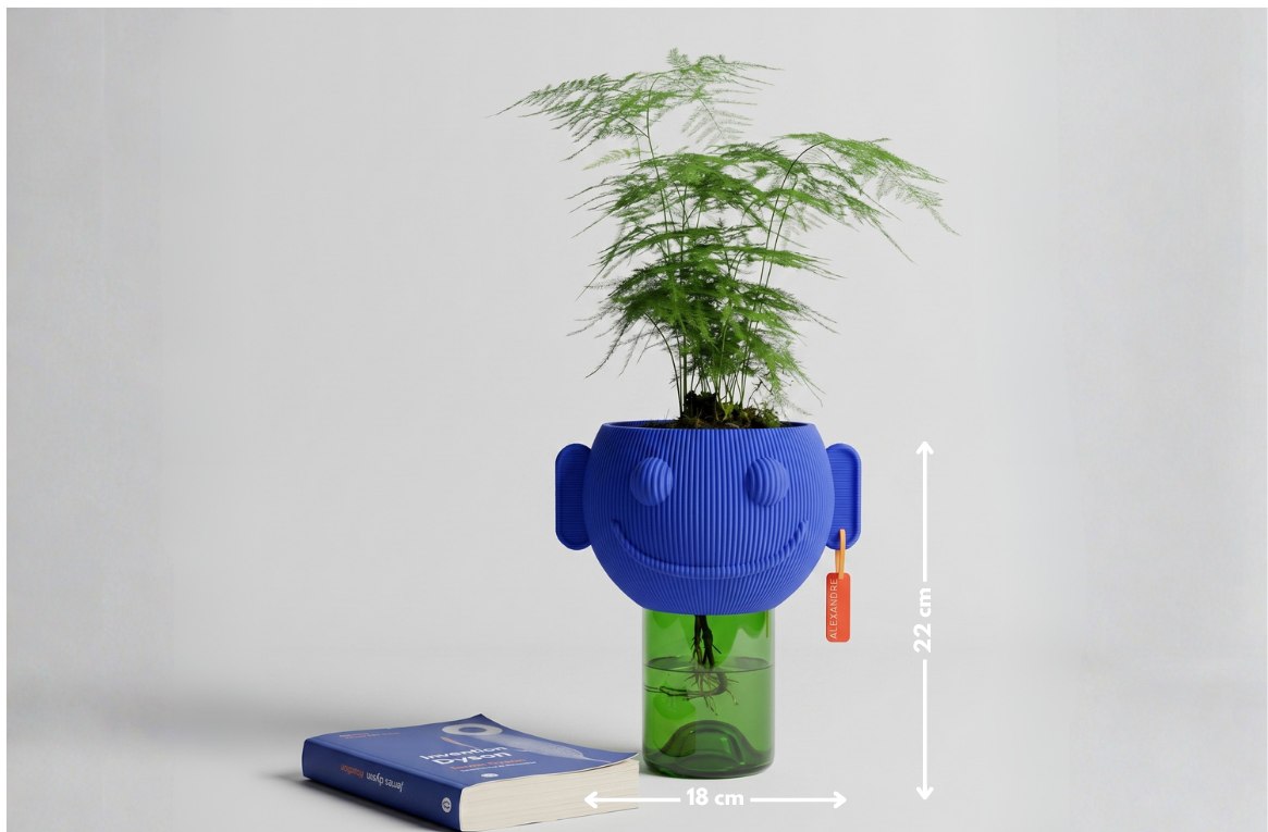 Pot de fleur autonome - Collection Capsule